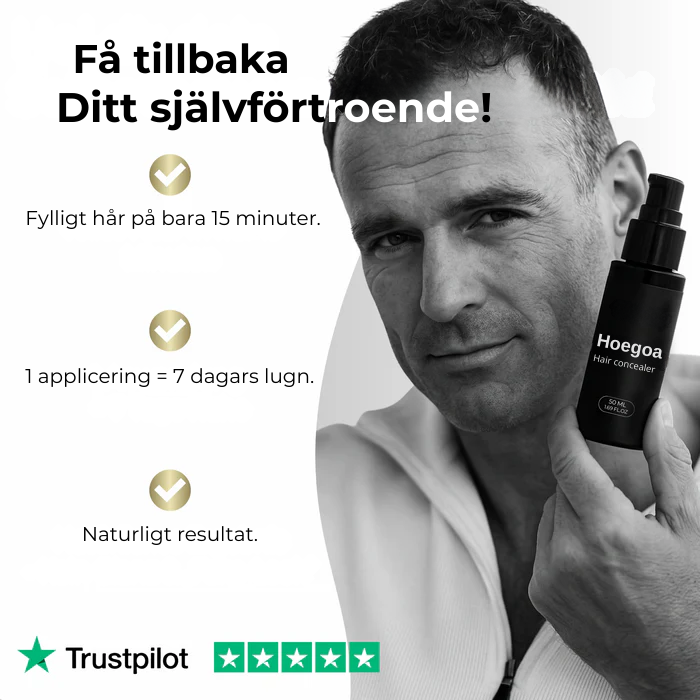 Hoegoa – Fullt hår. Fullt självförtroende.